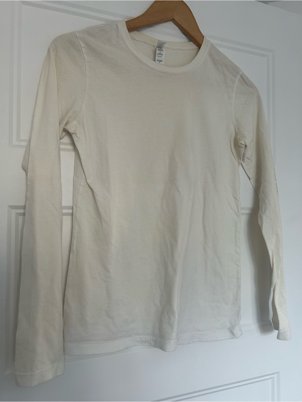 Abella Crew Neck Tee in Off-White